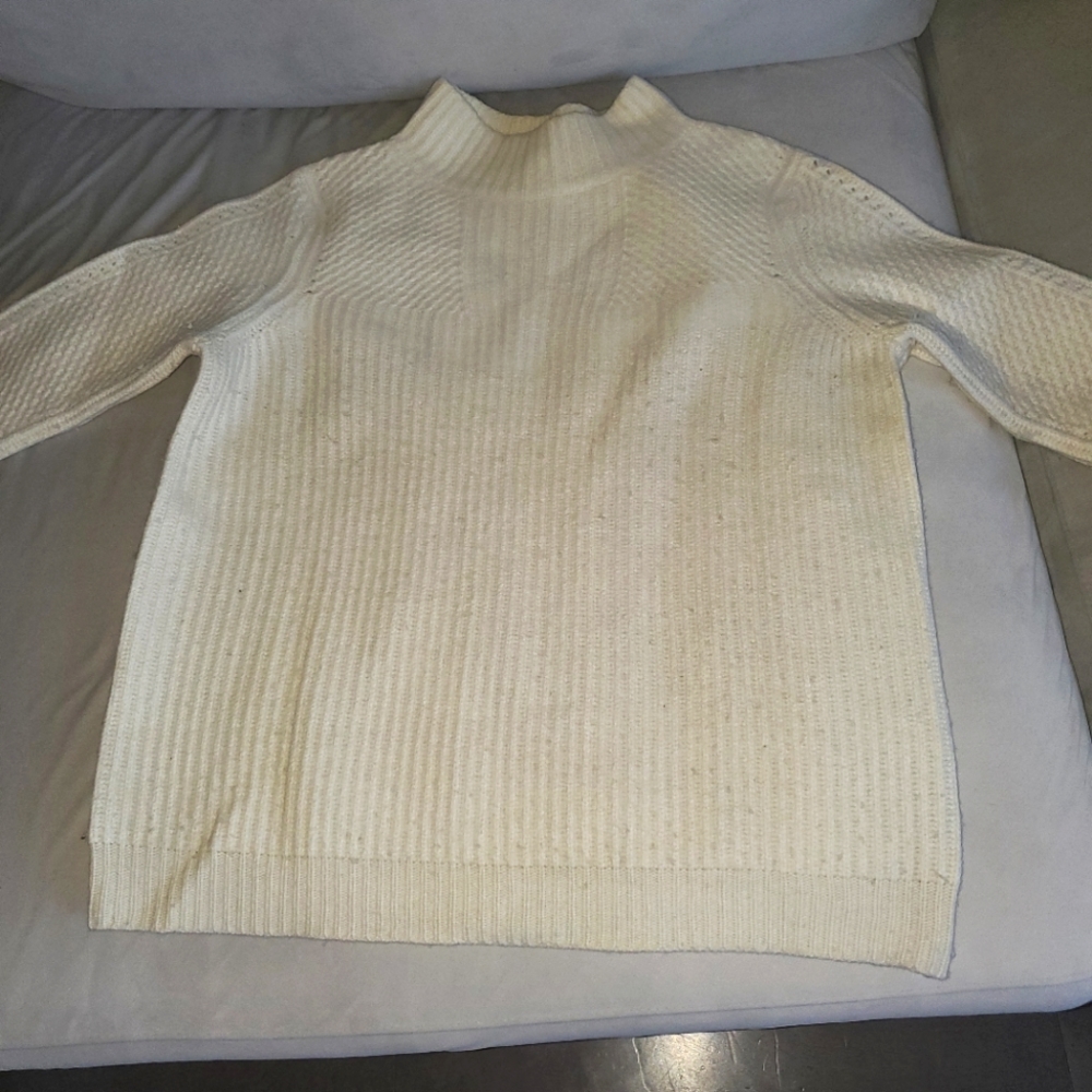 DVF Jayleen Chunky Funnel-neck sweater
